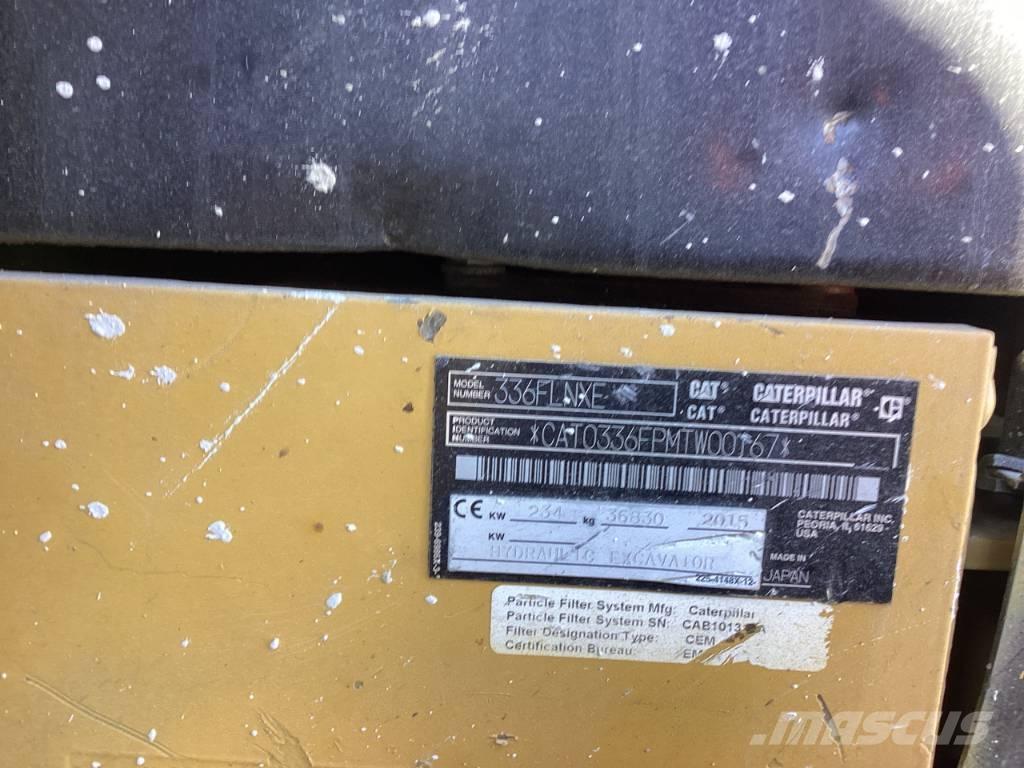 CAT 336F LN XE Pásové rýpadlá