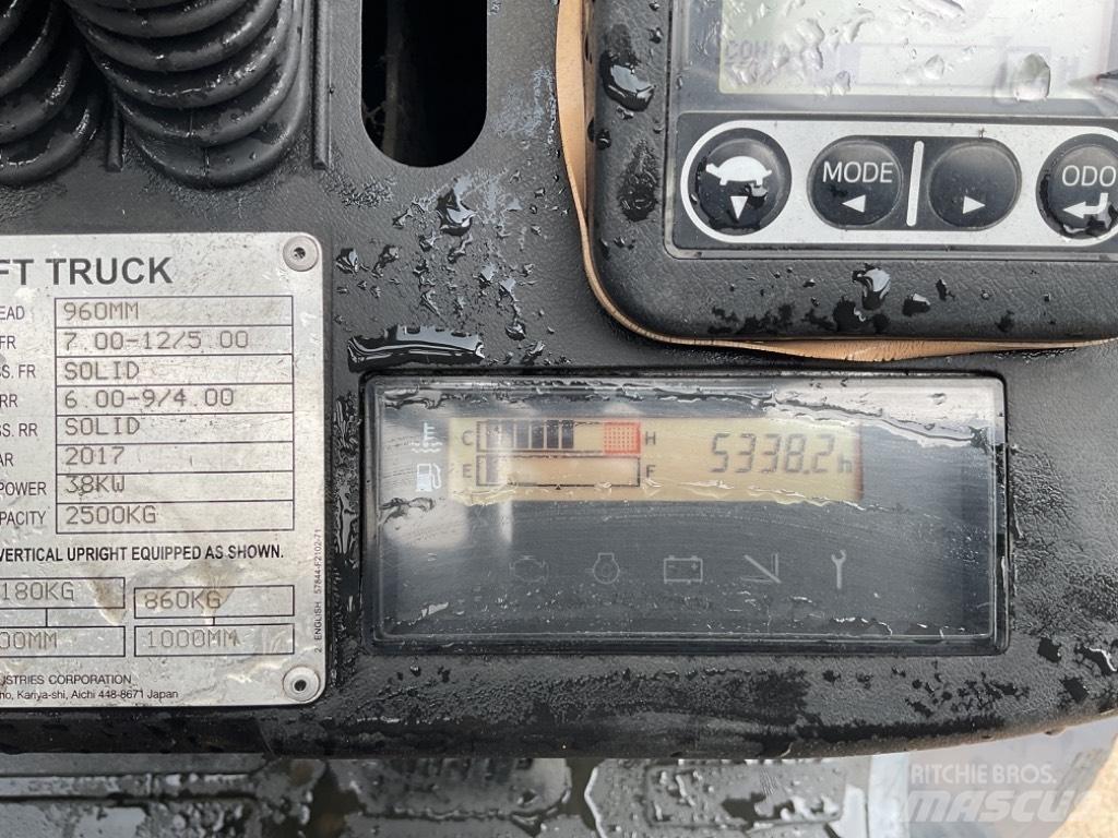 Toyota 02-8FGF25 LPG vozíky