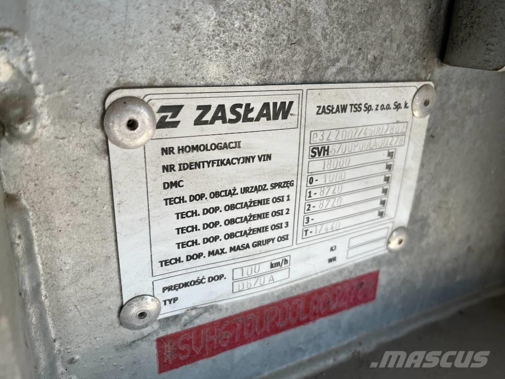 Zaslaw D-670A Vyklápacie prívesy
