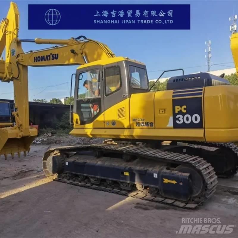 Komatsu PC 300 Pásové rýpadlá