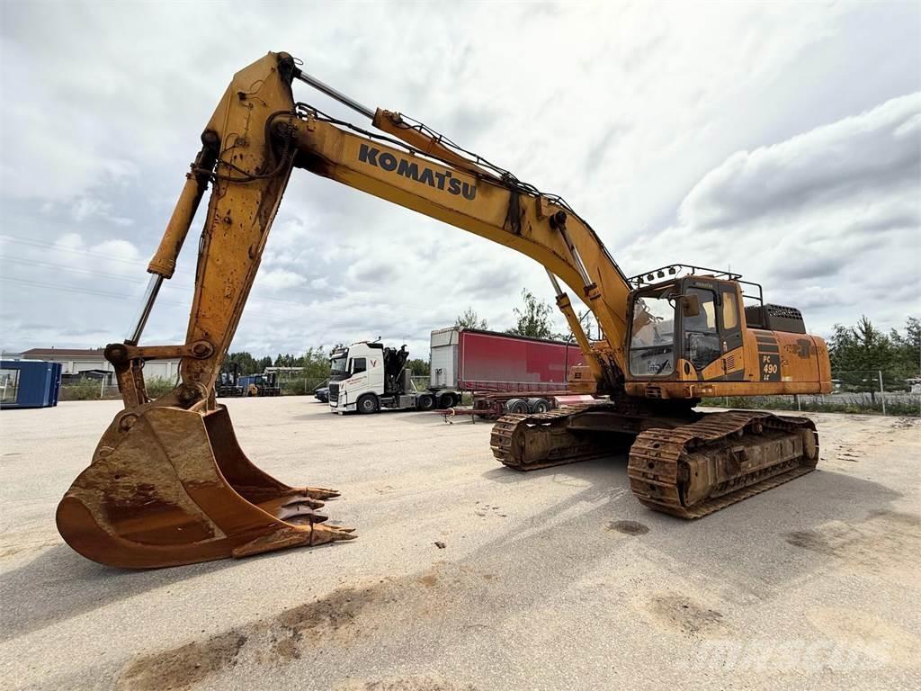 Komatsu PC490LC-10 Pásové rýpadlá