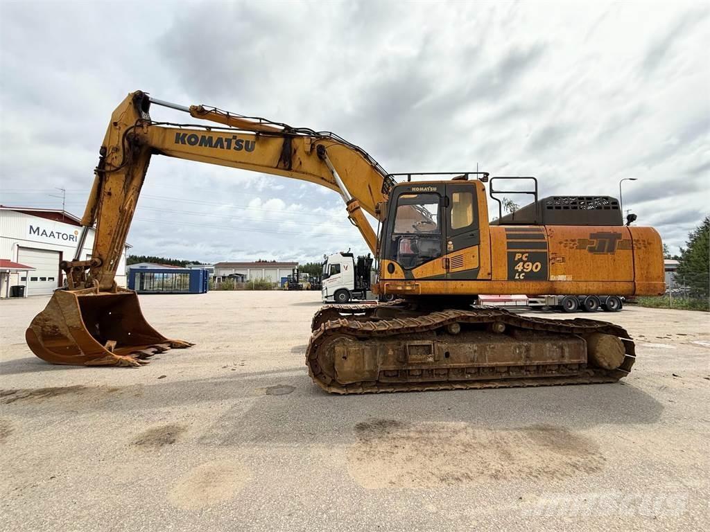 Komatsu PC490LC-10 Pásové rýpadlá