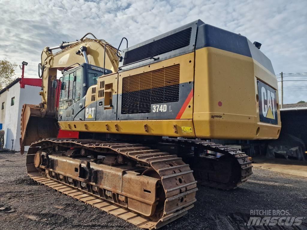 CAT 374 D L Pásové rýpadlá