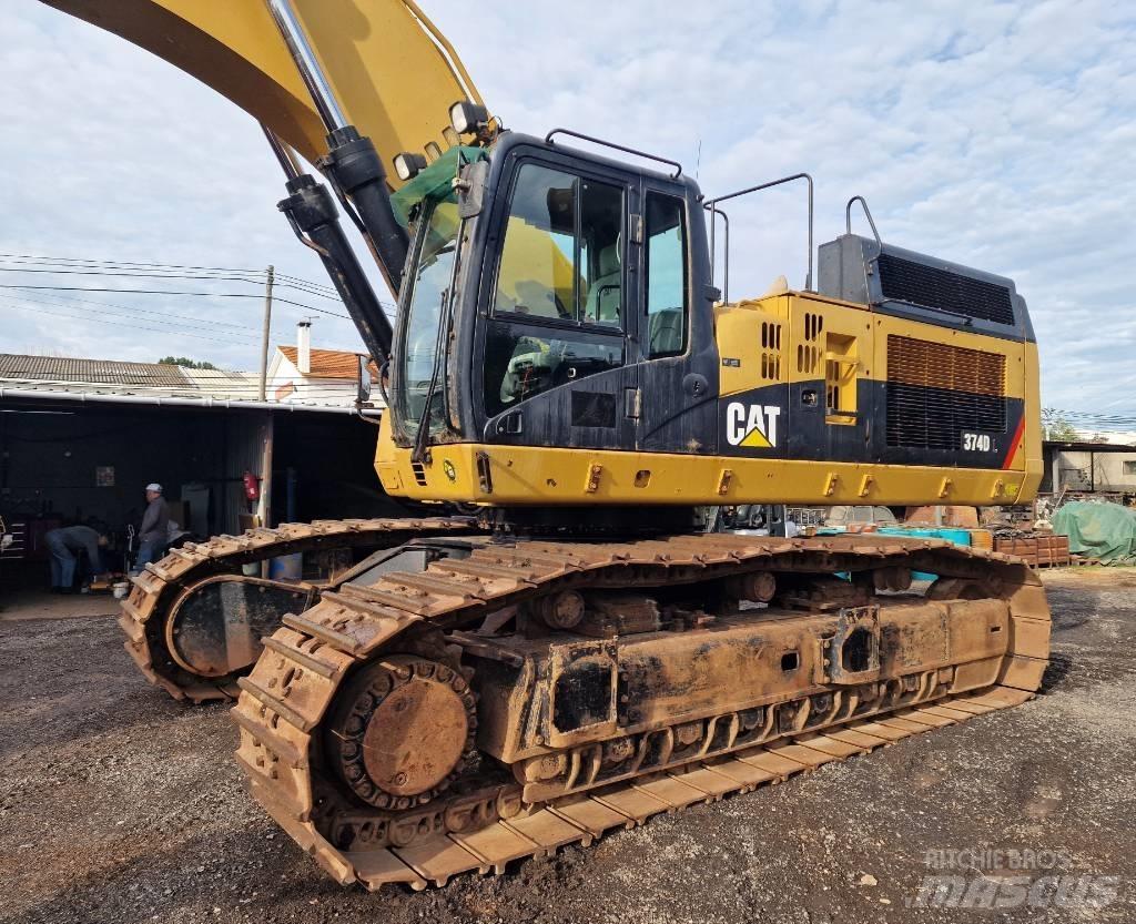 CAT 374 D L Pásové rýpadlá