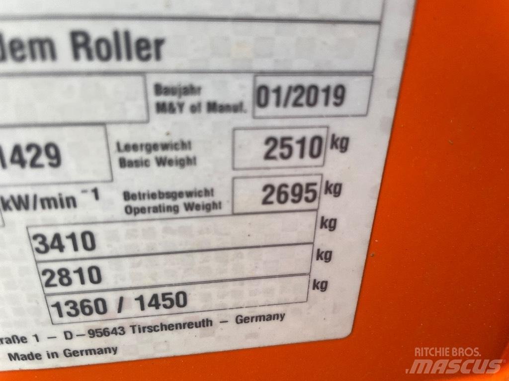 Hamm HD 12 Tandemové valce