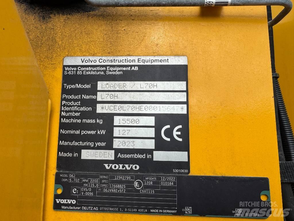 Volvo L 70 H Kolesové nakladače