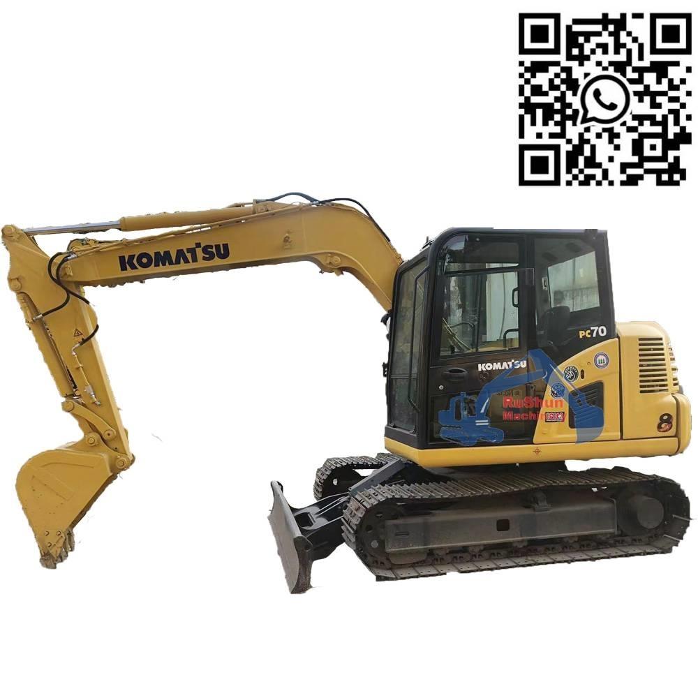 Komatsu PC70-8 Pásové rýpadlá