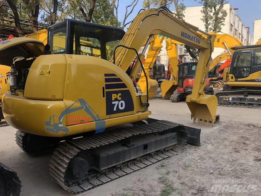 Komatsu PC70-8 Pásové rýpadlá