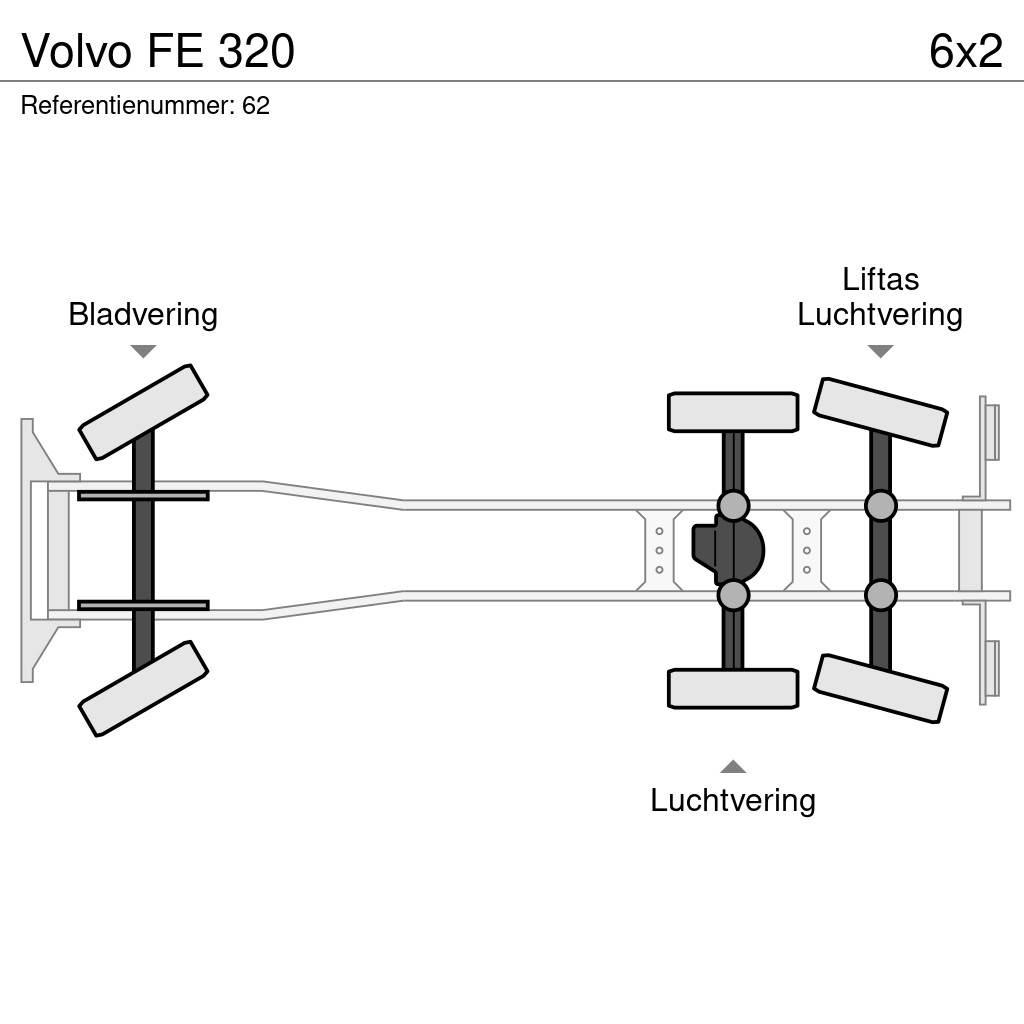 Volvo FE 320 Hákový nosič kontajnerov