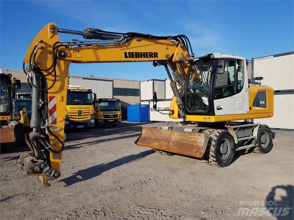 Liebherr A918 Kolesové rýpadlá