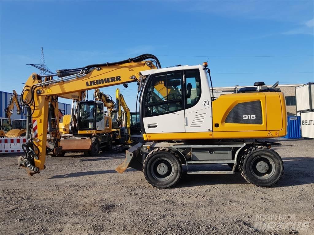 Liebherr A918 Kolesové rýpadlá