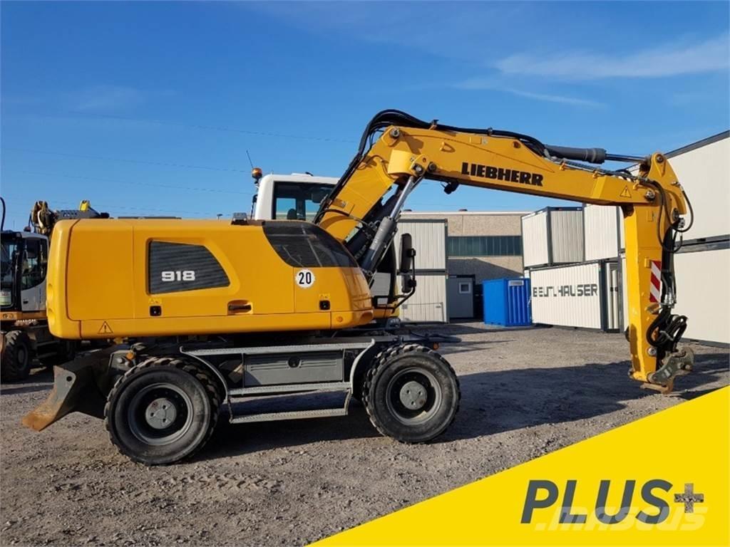 Liebherr A918 Kolesové rýpadlá