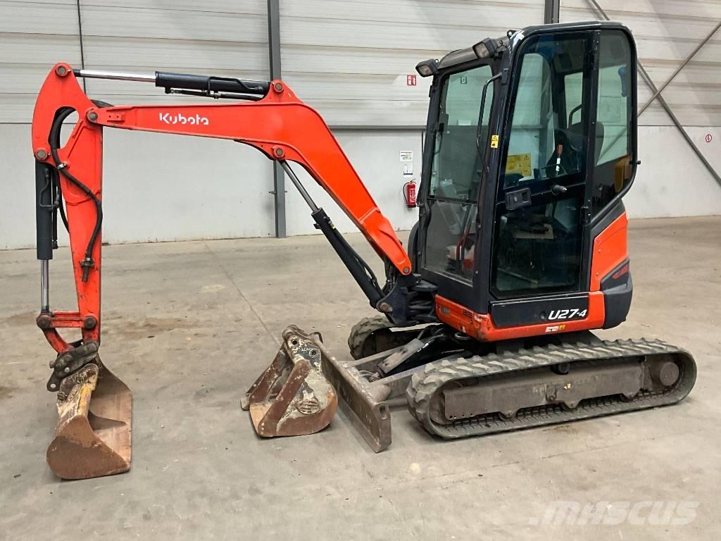 Kubota U 27-4 Mini rýpadlá < 7t