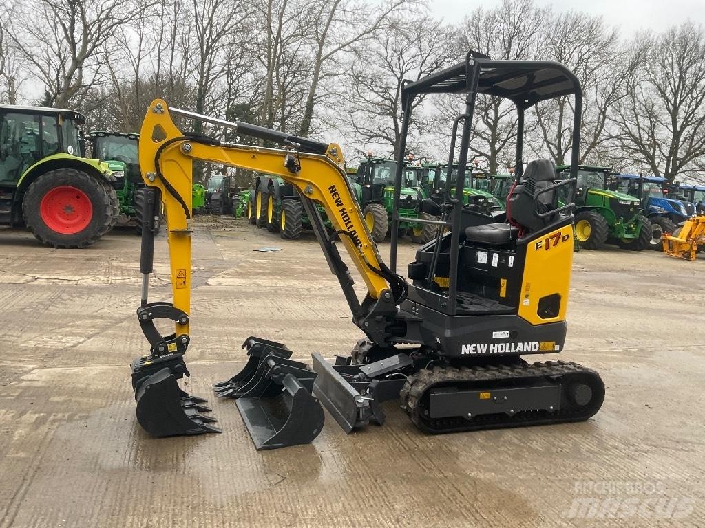 New Holland E 17 D Pásové rýpadlá