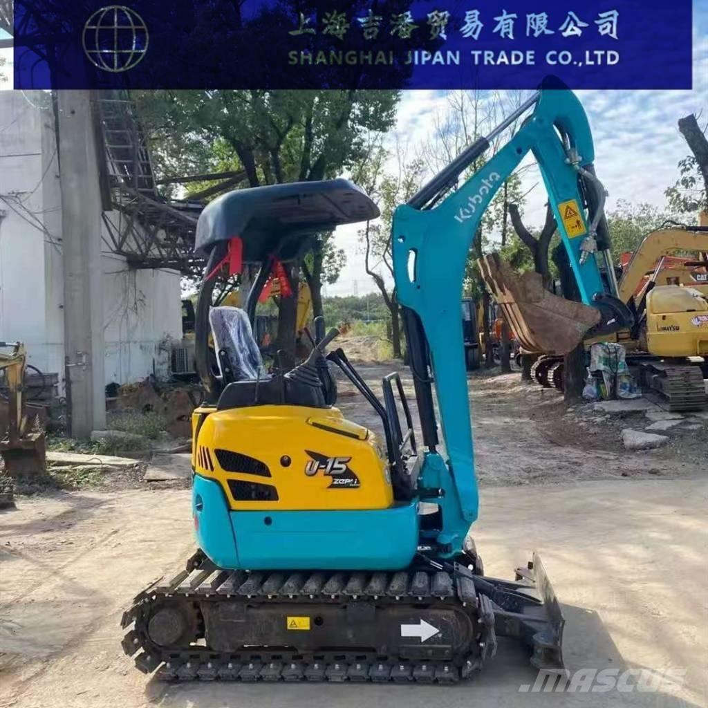 Kubota U 15 Mini rýpadlá < 7t