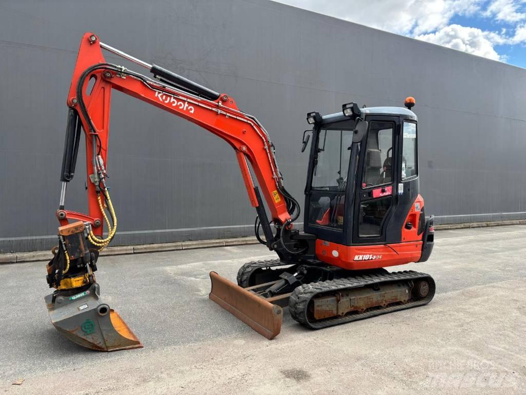 Kubota KX 101-3 Mini rýpadlá < 7t