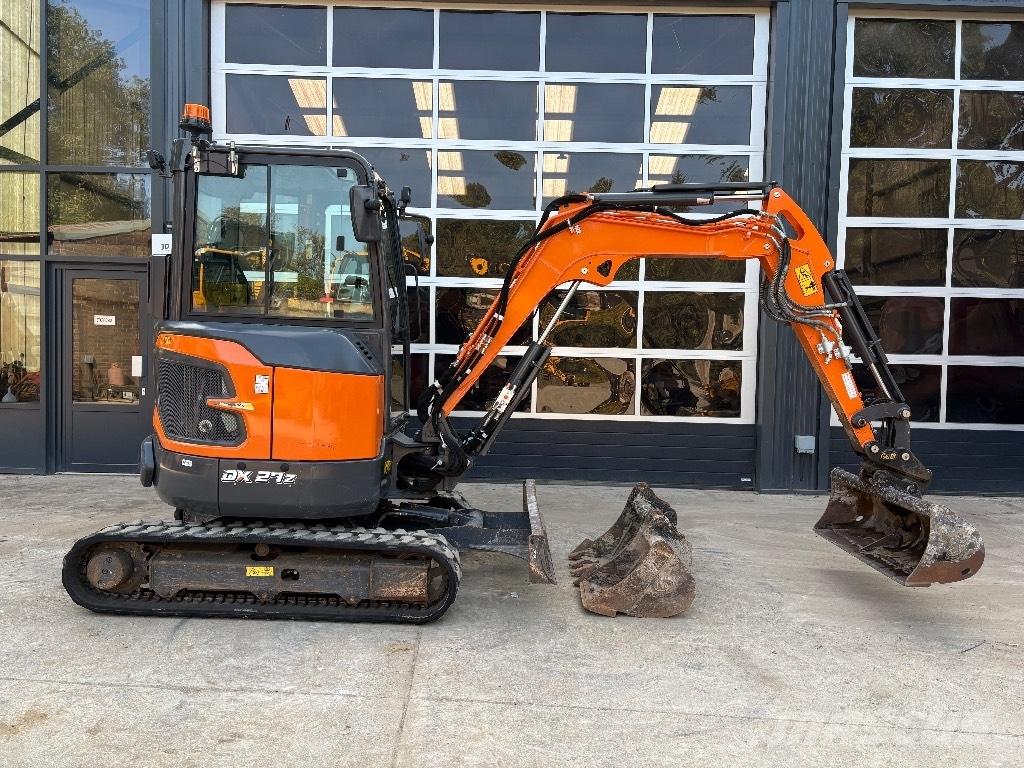 Doosan DX 27 Z Mini rýpadlá < 7t
