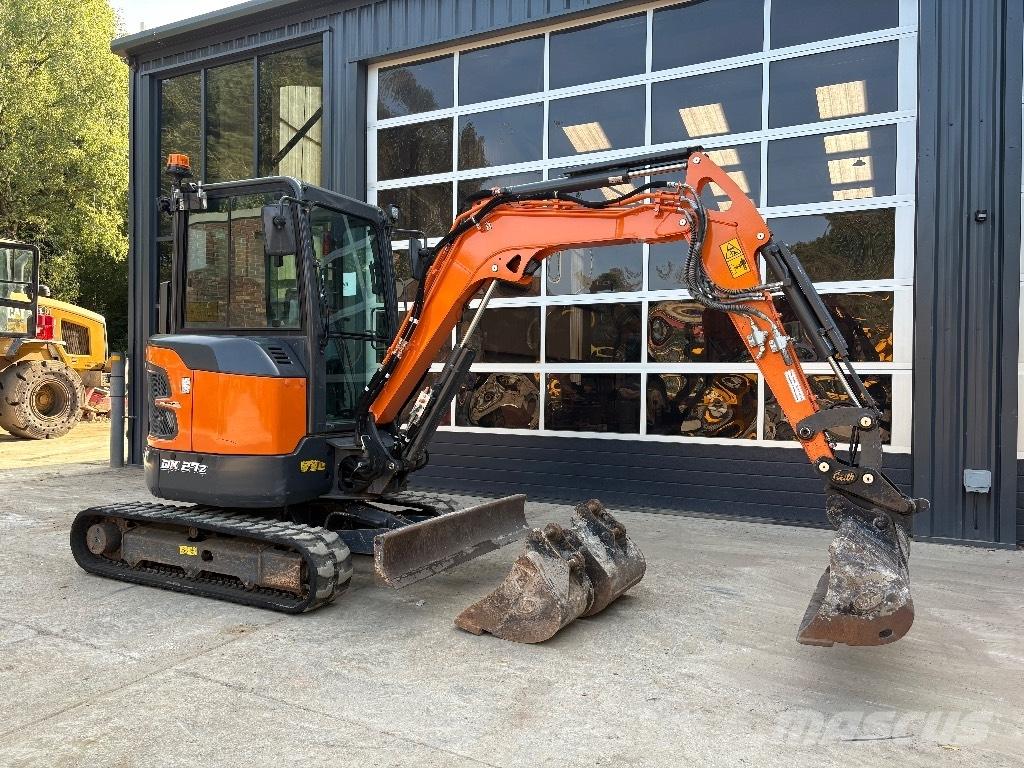 Doosan DX 27 Z Mini rýpadlá < 7t