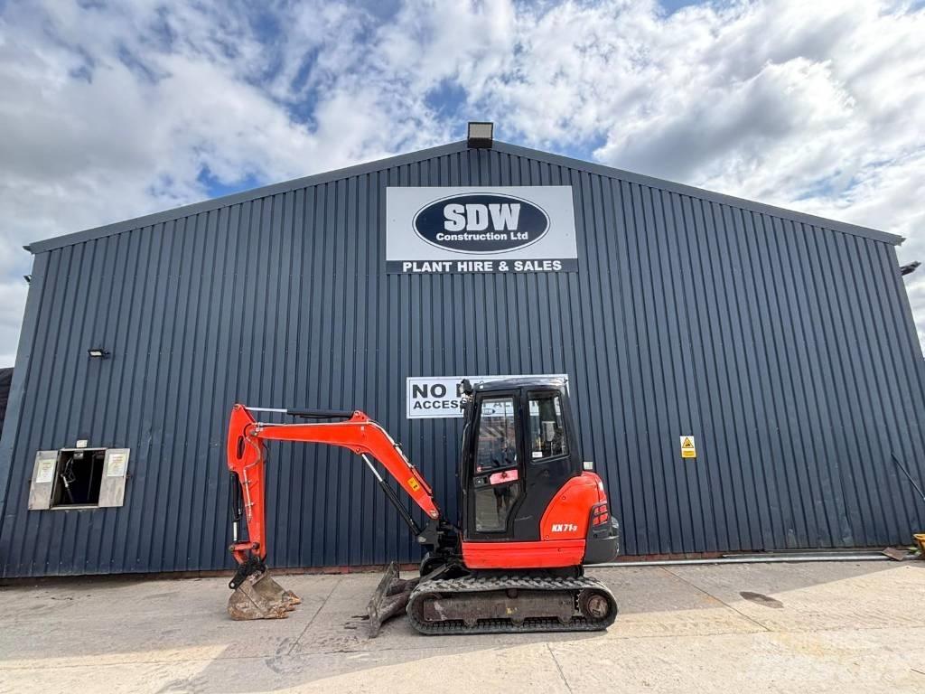 Kubota KX 71-3 Mini rýpadlá < 7t