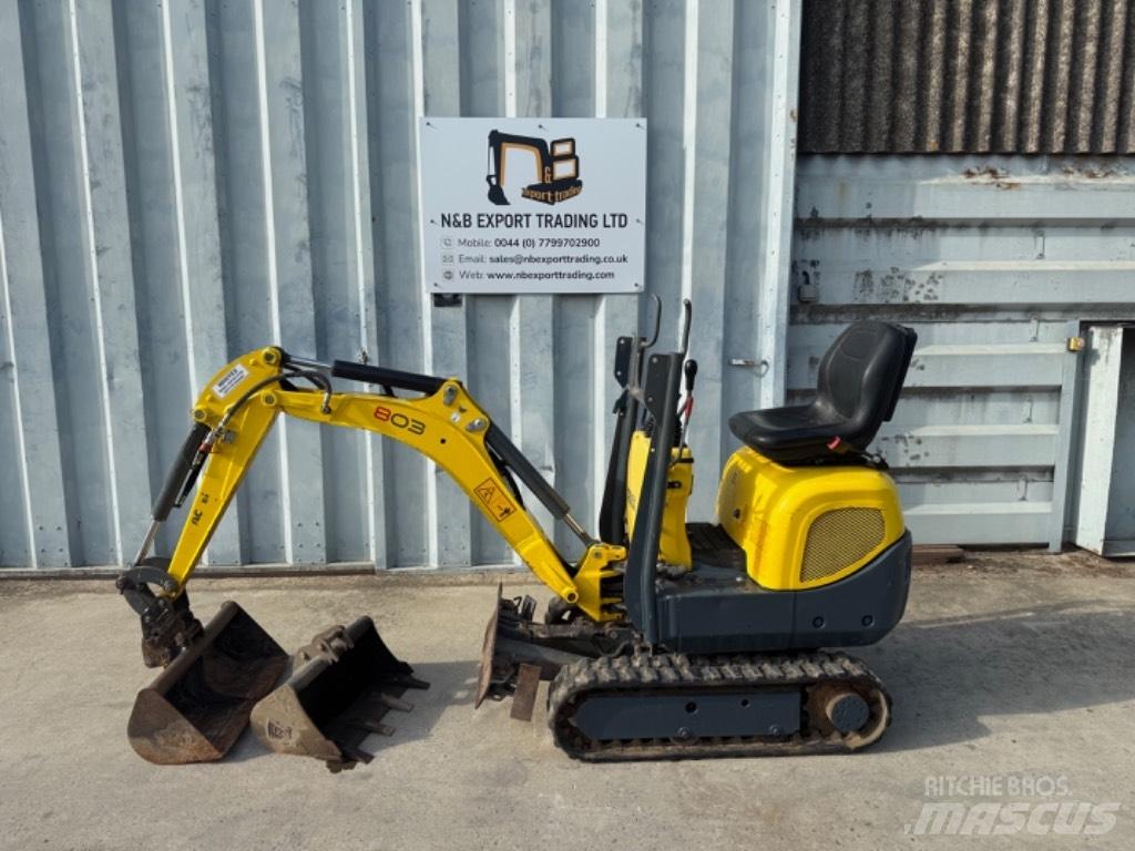 Wacker Neuson 803 Mini rýpadlá < 7t
