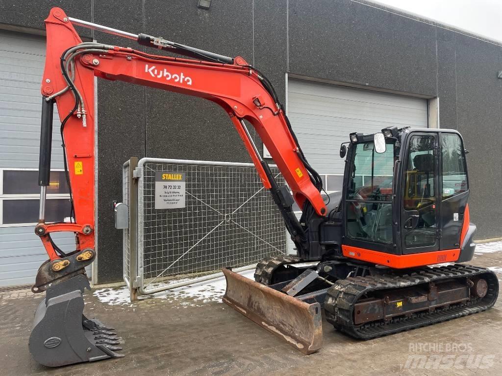 Kubota KX080-4a Midi rýpadlá 7 t - 12 t