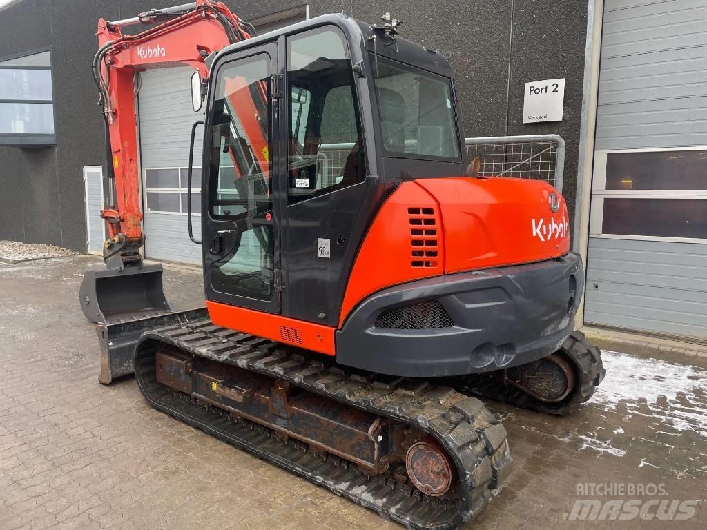 Kubota KX080-4a Midi rýpadlá 7 t - 12 t