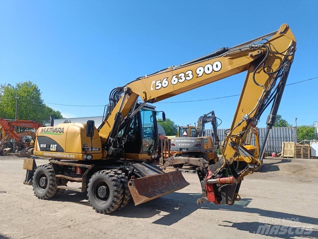 CAT M 315 D Kolesové rýpadlá