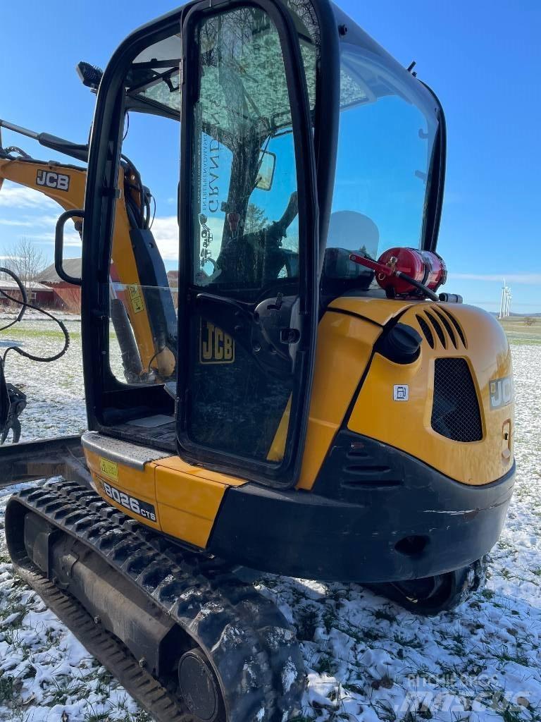 JCB 8026 CTS Mini rýpadlá < 7t