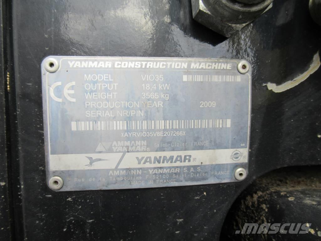 Yanmar VIO 35 Mini rýpadlá < 7t