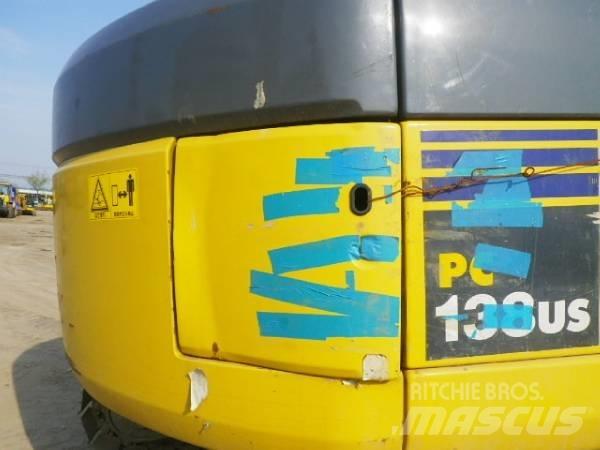 Komatsu PC138US-2E0 Pásové rýpadlá