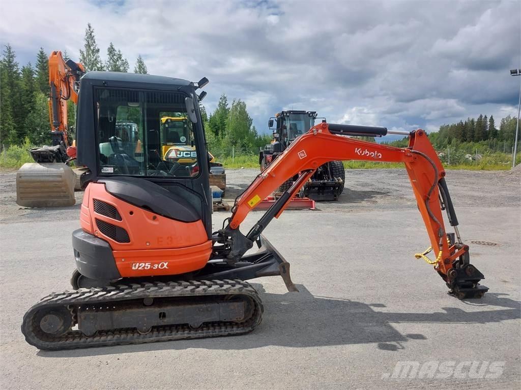 Kubota U25-3 Mini rýpadlá < 7t