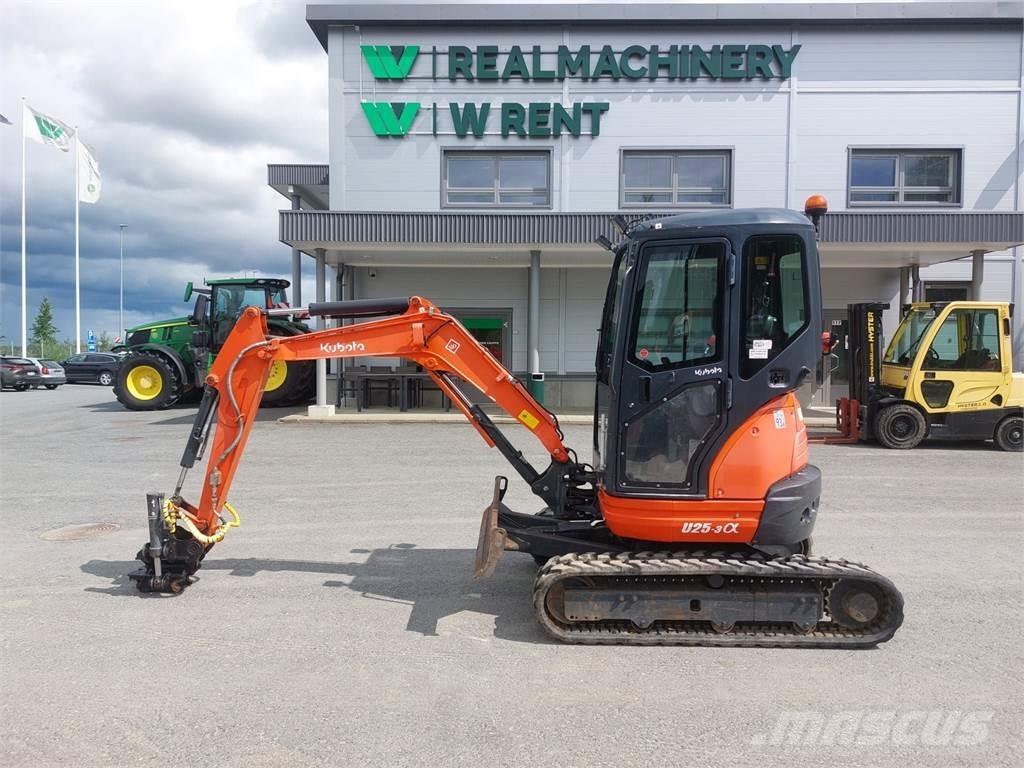Kubota U25-3 Mini rýpadlá < 7t