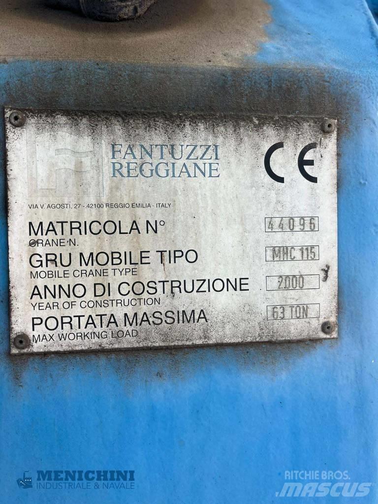 Fantuzzi MHC 115 Ostatná zdvíhacia technika