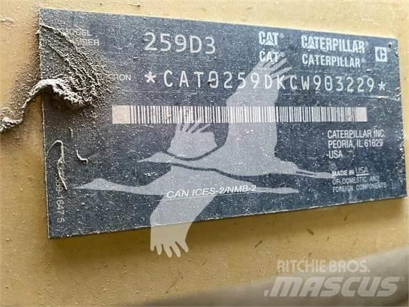 CAT 259D3 Šmykom riadené nakladače