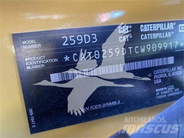 CAT 259D3 Šmykom riadené nakladače