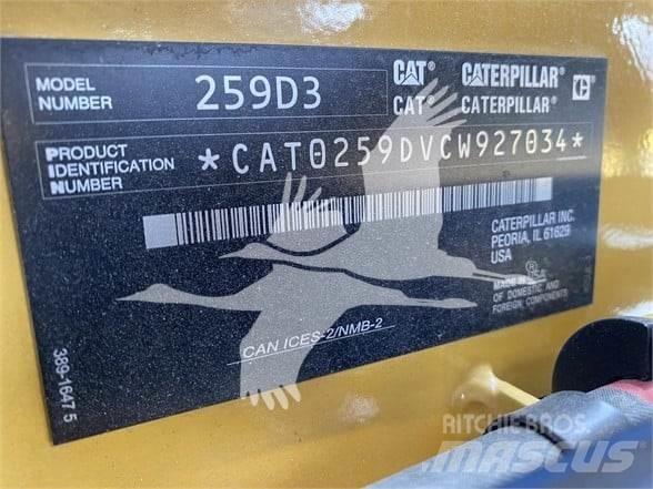 CAT 259D3 Šmykom riadené nakladače