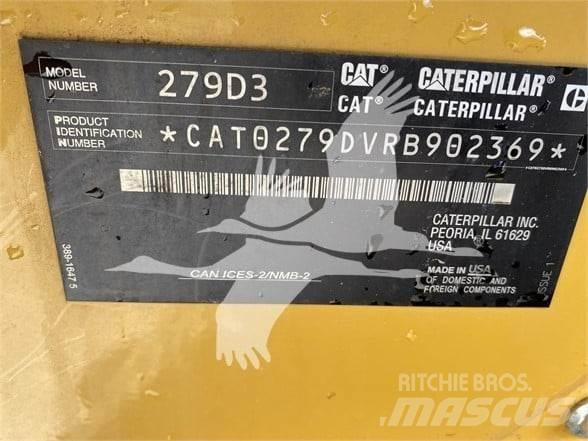 CAT 279D3 Šmykom riadené nakladače