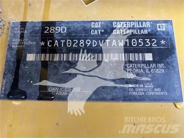 CAT 289D Šmykom riadené nakladače