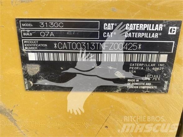 CAT 313GC Pásové rýpadlá