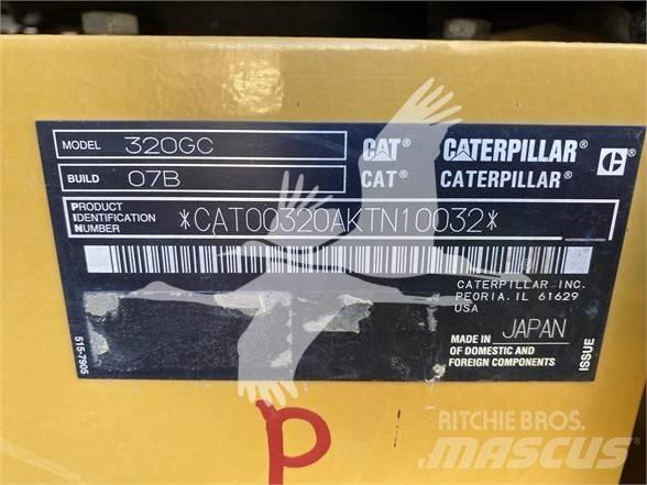 CAT 320GC Pásové rýpadlá