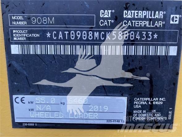 CAT 908M Kolesové nakladače
