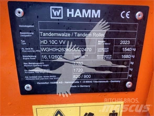 Hamm HD10CVV Ťahačové valce
