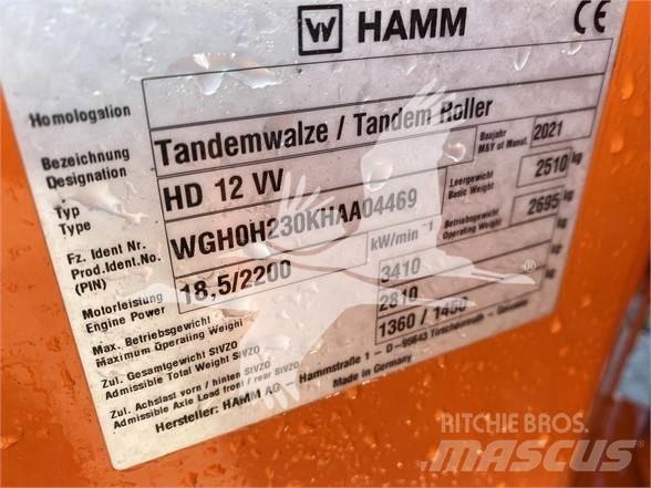 Hamm HD12VV Ťahačové valce