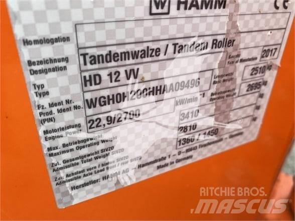 Hamm HD12VV Ťahačové valce