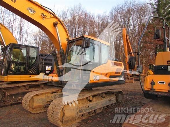 Hyundai HX160L Pásové rýpadlá