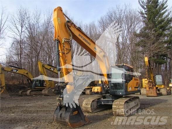 Hyundai HX160L Pásové rýpadlá