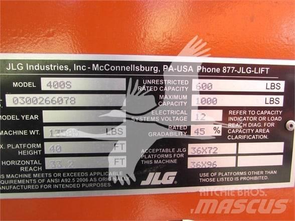 JLG 400S Teleskopické plošiny