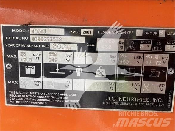 JLG 450AJ Kĺbové plošiny
