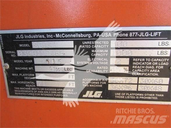 JLG 800S Teleskopické plošiny