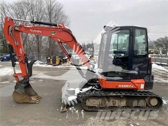 Kubota KX057-5 Pásové rýpadlá